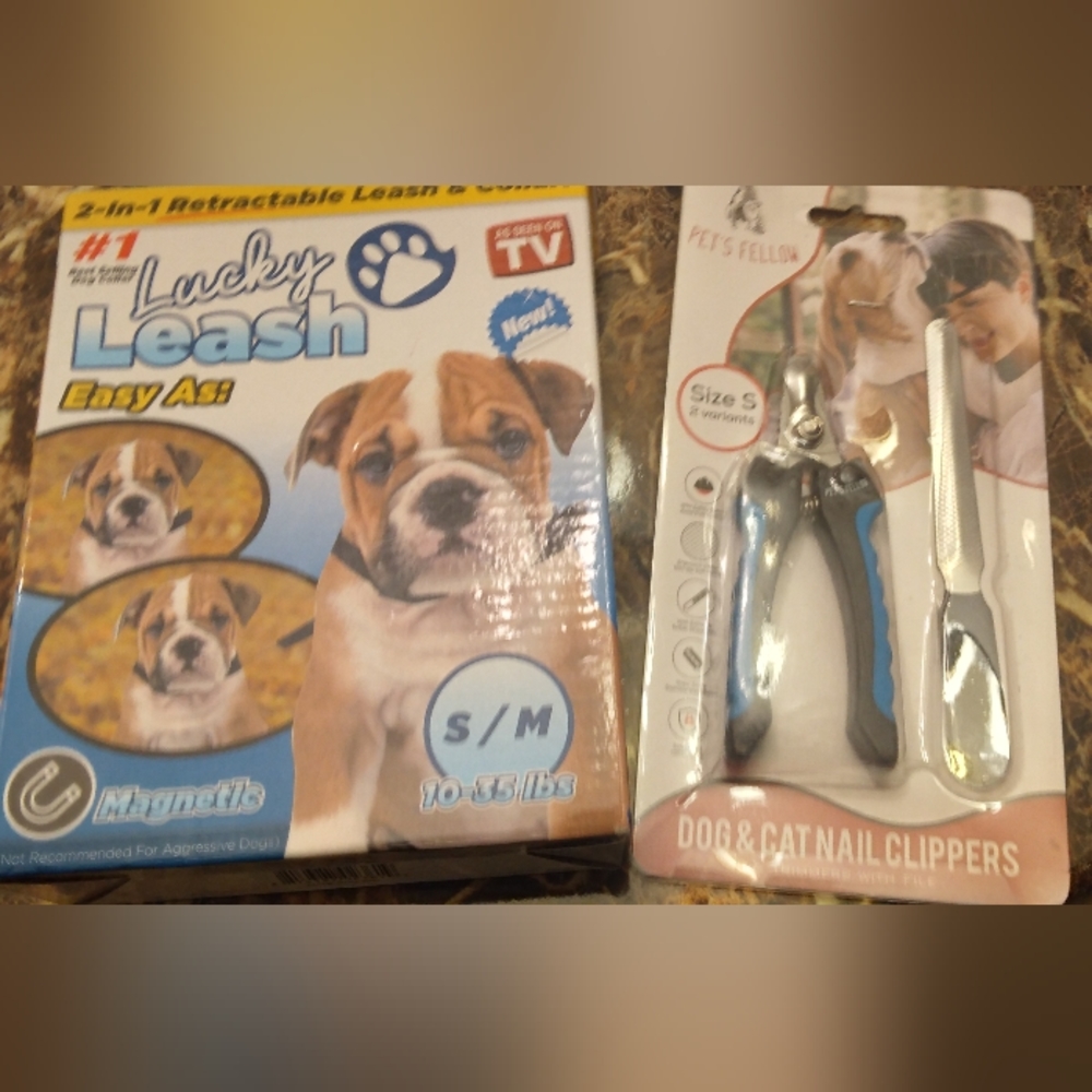 Lucky Leash/Nail Clippers Bundle
